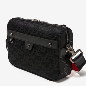 Christian Louboutin Ruisbuddy Shoulder Bag Black new in box